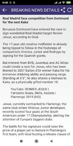 Transfer News for Real Madrid screenshot 4