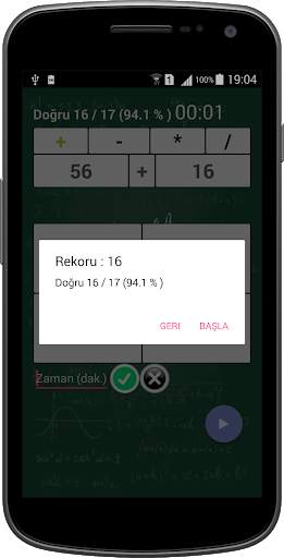 Zihinsel matematik(Aritmetik hesaplama teknikleri) screenshot 5