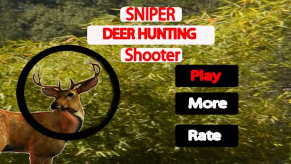 Sniper Deer Hunting Shooter:3D screenshot 1