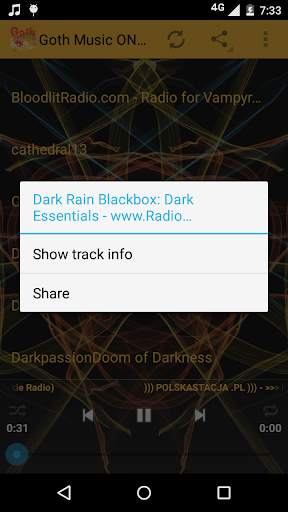 Goth Music ONLINE screenshot 2