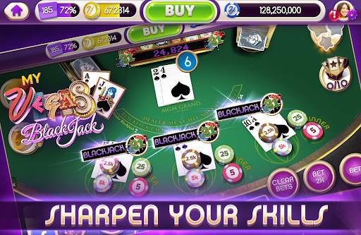 myVEGAS BlackJack 21 Card Game screenshot 5