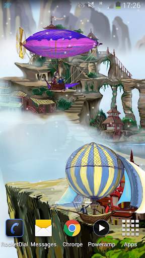 Flying World Live Wallpaper screenshot 8