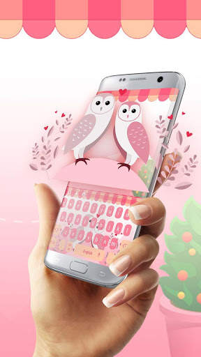 Pink twins Owl keyboard screenshot 3