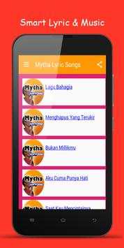Lirik & Lagu Mytha 2016 screenshot 2