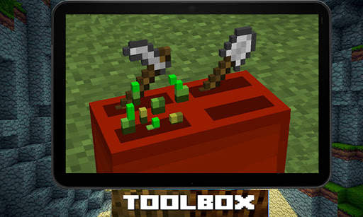 Toolbox Mod for Minecraft PE Addon screenshot 1