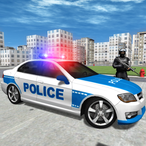 Police Car Driver City أيقونة