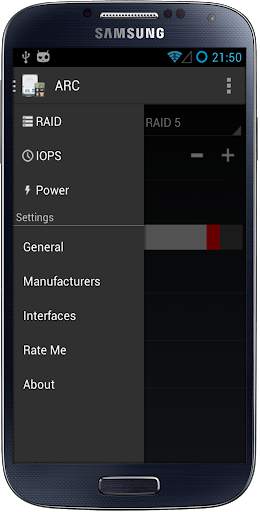 Advanced RAID Calculator screenshot 1