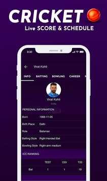 Live Cricket Score - Cricket Live Score screenshot 6