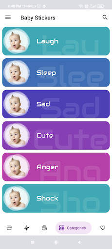 Baby Stickers Funny, Cute Baby Stickers WAStickers screenshot 3