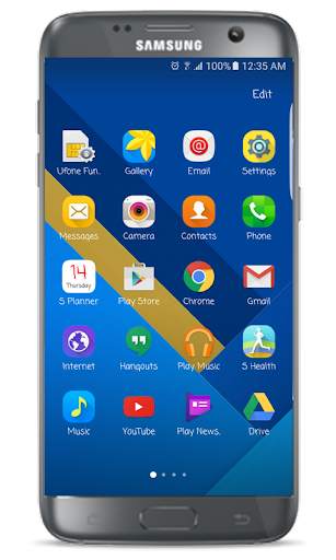 S7 Launcher and S7 edge theme screenshot 3