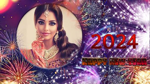 New year photo frame 2024 screenshot 2