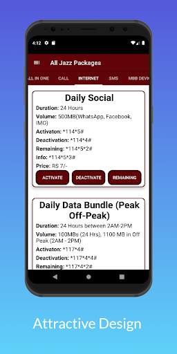 Jazz Warid Packages 2021 | Jazz Warid Packages New screenshot 5