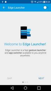 Edge Launcher screenshot 1