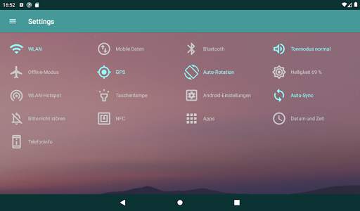 Settings Widget screenshot 6