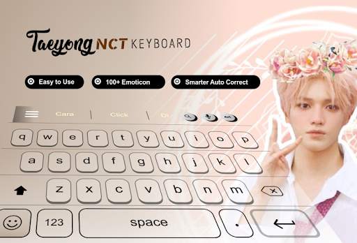 Taeyong NCT Theme Keyboard screenshot 1