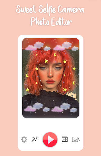 Live Face Sticker Sweet Camera & Beauty Snap screenshot 2