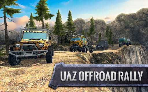 🚗🏁UAZ 4x4: Dirt Offroad Rally Racing Simulator screenshot 1