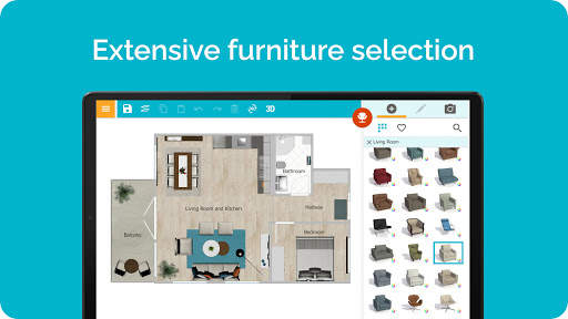 RoomSketcher for Tablets screenshot 5