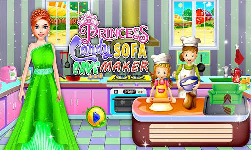 Princess Chocolate Cake Maker Gra: Doll Cake Maker screenshot 1