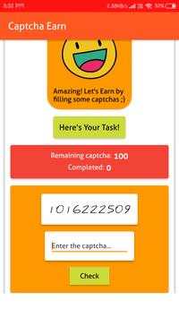 Captcha Earn screenshot 2