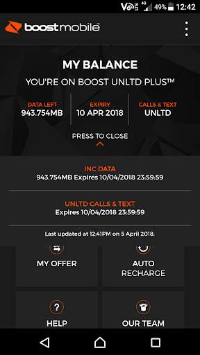 Boost Mobile screenshot 2