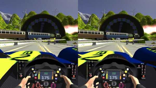 VR Train Vs Car- Super Racing screenshot 4