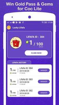 Win Gold Pass & Gems for COC Lite screenshot 6