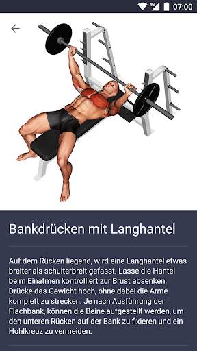 Trainingsplaner & Muskelaufbau screenshot 7