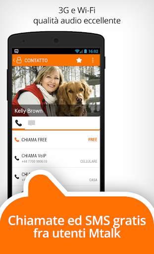 Mtalk: telefono fisso in tasca screenshot 3