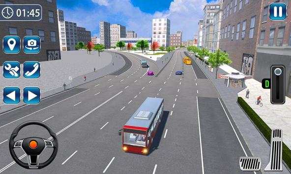 Coach Bus Sim 2019 - Real Bus Driving Game screenshot 2