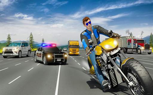 Tricky Moto Racing Traffic Highway Driving screenshot 9