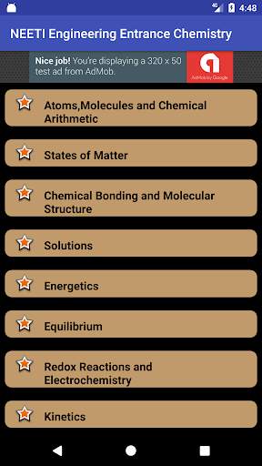 NEET Entrance Chemistry Study Material screenshot 2