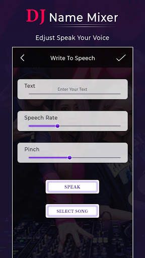 DJ Name Mixer - DJ Name Maker with Music Player screenshot 3