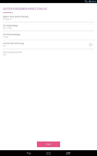 Ovu Menstruationstracker screenshot 24