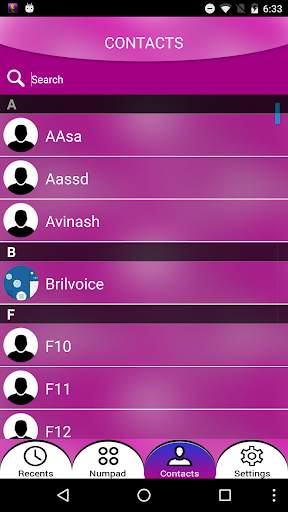 RECALL VOIP screenshot 3