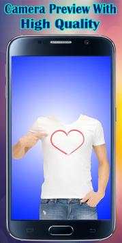 Man T-shirt Photo Suit Editor screenshot 2