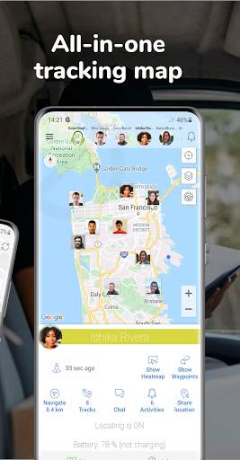 Hellotracks - Tracks location screenshot 4