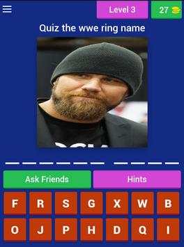 Quiz WWE ring name screenshot 12