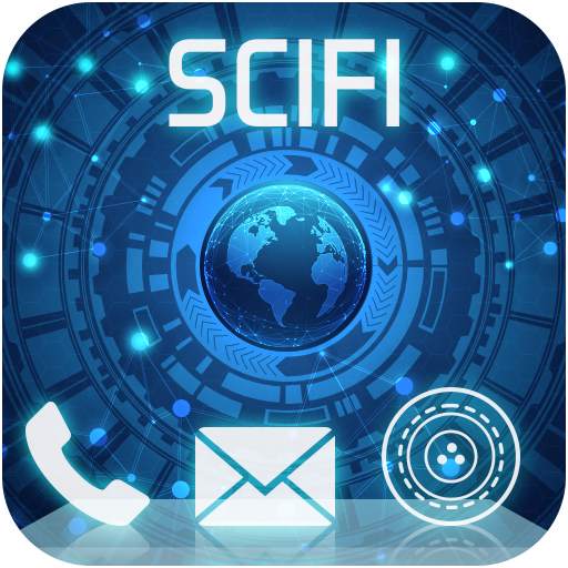 Sci fi Launcher Jarvis 2 Theme 1.2