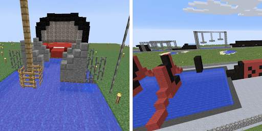 Map for Minecraft Ninja Warrior screenshot 1