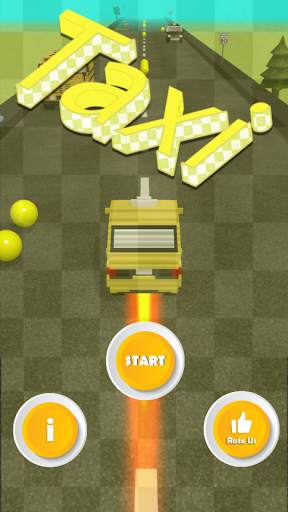 Taxi crash 3D screenshot 1