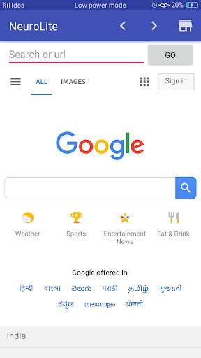 Neuro Lite Browser screenshot 2
