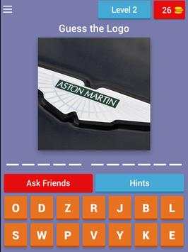 Cars Logos Quiz Hd Ultimate Edition screenshot 10