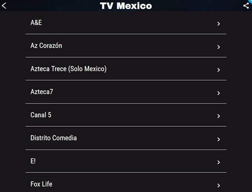 TV México screenshot 6
