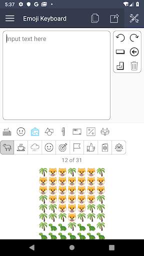 Emoij Keyboard for message, chat and social screenshot 4