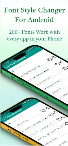 Font style changer for android screenshot 1