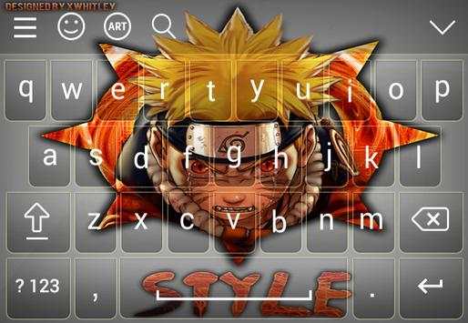 Keyboard For Naruto Uzumaki screenshot 5