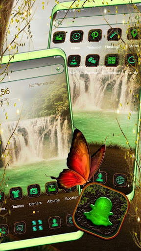 Waterfall Pond Theme screenshot 1