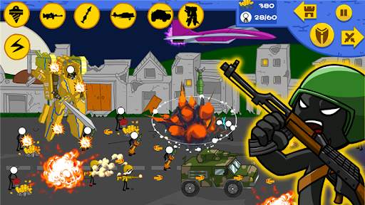 Stickman Modern Total War screenshot 2