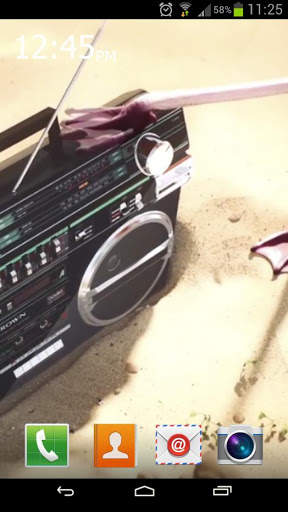 Music bird  Live Wallpaper screenshot 2